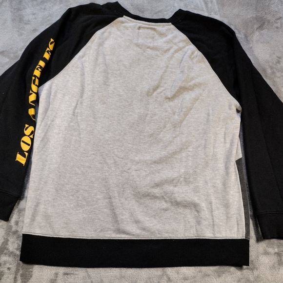 Vintage Los Angeles Lakers NBA Crewneck Sweatshirt Size XLarge Multicolor - Picture 4 of 9